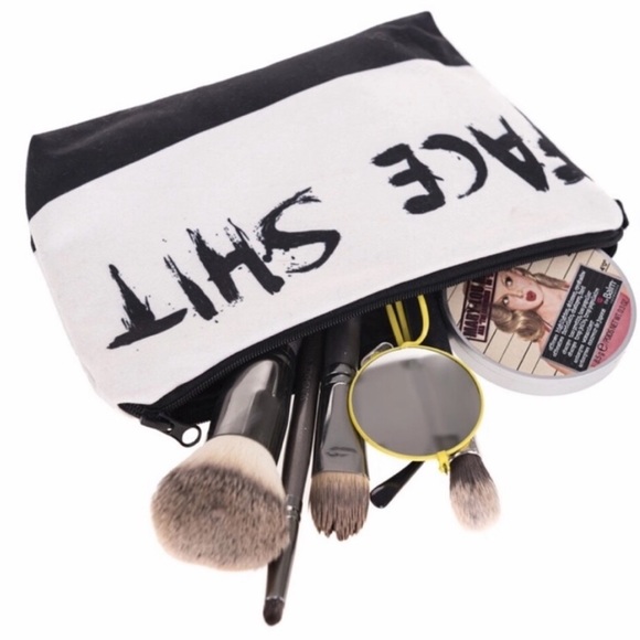 Face Shit Cosmetic Bag. - Picture 2 of 8